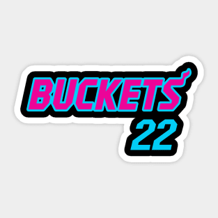 Jimmy Buckets 22 Sticker